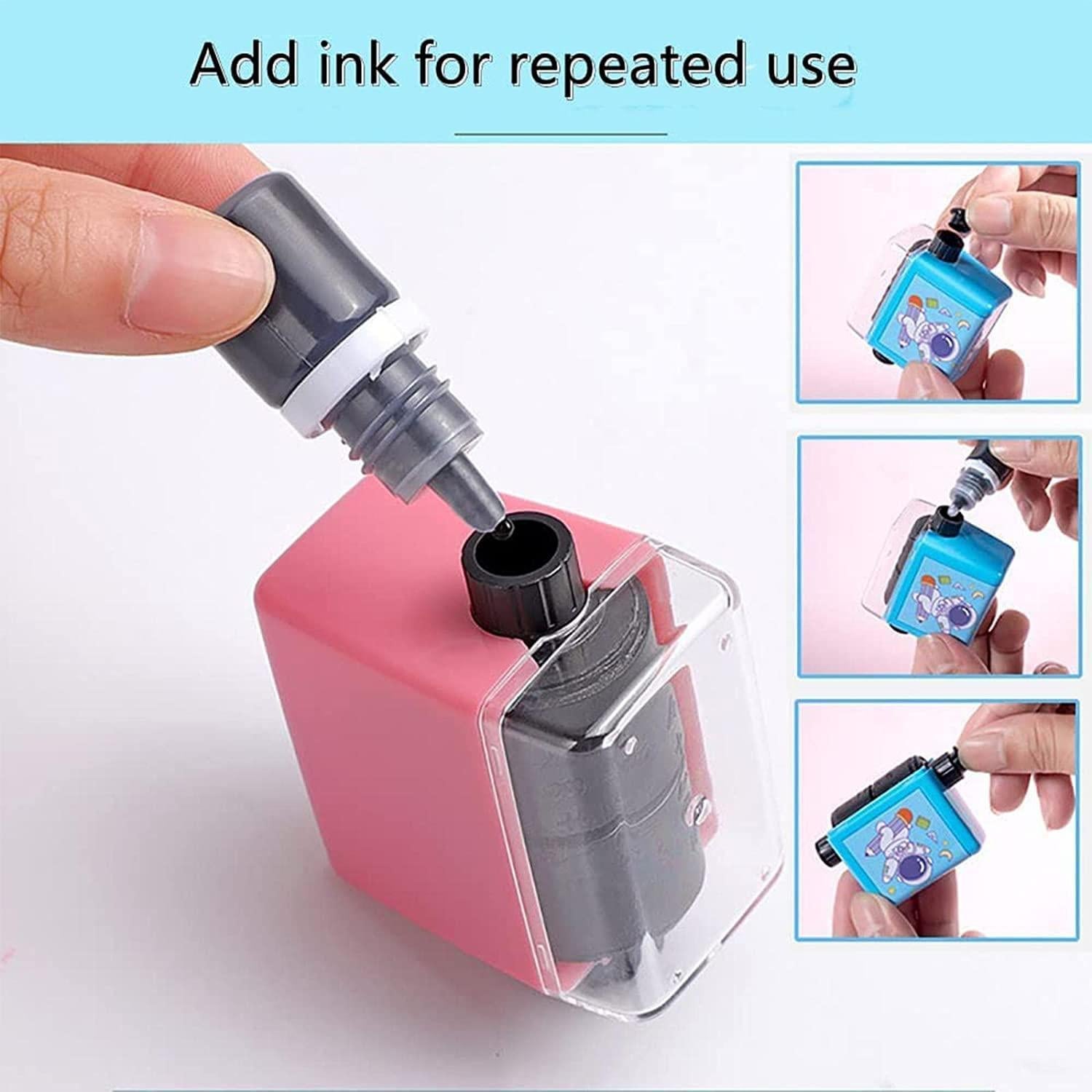Roller Design Digital Teaching Stamp, Math Stamps Practice Tools Within 100 Supplies Educational for Preschool All Arithmetic (combo of 2)