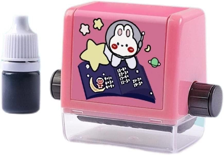 Roller Design Digital Teaching Stamp, Math Stamps Practice Tools Within 100 Supplies Educational for Preschool All Arithmetic (combo of 2)